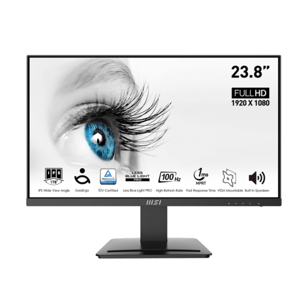 M&#224;n H&#236;nh MSI PRO MP243X | 23.8 inch Full HD IPS 100Hz | HDM | DisplayPort | 0124